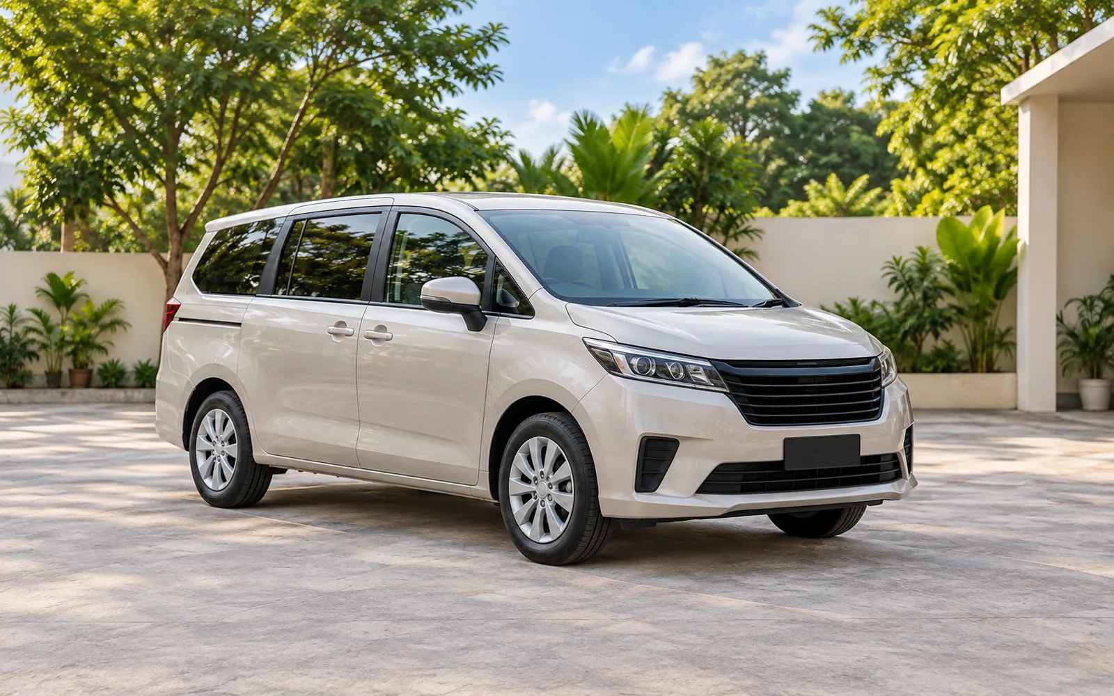 Pandangan tiga suku sebuah MPV keluarga pegun
